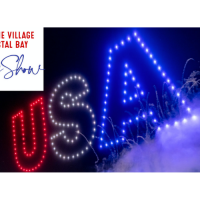 Travel North Tahoe Nevada, Drone SkyShow Replaces Fireworks at 2022 Independence Day Celebrations in IV/CB