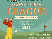 The Golf Lodge Bar & Simulators, Winter League Sign-Ups