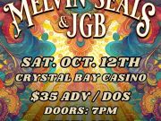 Crystal Bay Casino, Melvin Seals & JGB