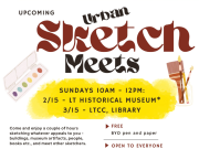 South Lake Tahoe Events, Urban Sketch Meet-Up
