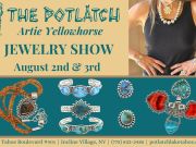 Potlatch Lake Tahoe, Artie Yellowhorse Jewelry Show