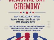 American Legion Post 795, Memorial Day Remembrance Ceremony