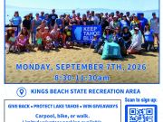 Keep Tahoe Blue, 12th Annual Labor Day Cleanup