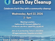 Tahoe City Downtown Association, Tahoe City Earth Day CleanUp