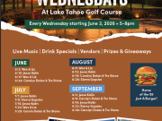 Lake Tahoe Golf Course & Clubhouse, Wild Wednesdays Party on the Patio