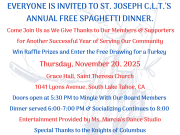 St. Joseph Community Land Trust, St. Joseph CLT's Annual Free Spaghetti Dinner