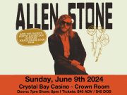 Crystal Bay Casino, Allen Stone "Summer Headline Tour"
