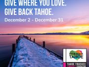 Tahoe Truckee Community Foundation, Give Back Tahoe Giving Season