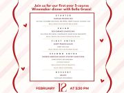 Sierra Surf Club, Winemaker Dinner with Bella Grace