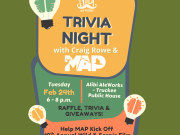 Alibi Ale Works, Fundraiser Trivia with MAP