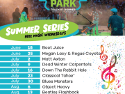 Truckee Donner Recreation & Park District, Music in the Park