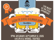 Alibi Ale Works, Beer Stein Holding Qualifier Competition + Live Music w/ The Steel Sparrows