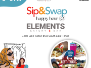 BFF Tahoe, Sip & Swap Happy Hour