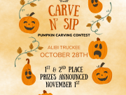 Alibi Ale Works, Carve ‘n’ Sip! Pumpkin Carving Contest