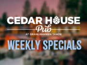 Cedar House Pub, Weekly Specials & Happy Hour