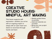 The Alchemy Space Truckee, Creative Studio Hours: Mindful Art Making