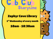 Zephyr Cove Library, Cub Club Storytime