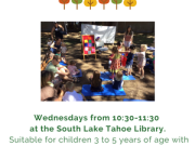 South Lake Tahoe Library, Early Literacy Storytime