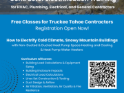 Sierra Business Council, Truckee Tahoe Contractor Electrification Training