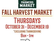 Boatworks Mall, Fall Harvest Farmers Market