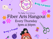 Zephyr Cove Library, Fiber Arts Hangout