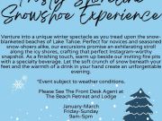 Tahoe Beach Retreat & Lodge, Frosty Shoreline Snowshoe Experience