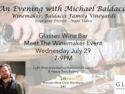 Glasses Wine Bar, Meet the Winemaker: Michael Baldacci
