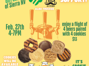 Alibi Ale Works, Annual Cookie Beer Tasting with Girl Scouts of Sierra NV