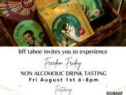 BFF Tahoe, Freedom Friday: Non-Alcoholic Drink Tasting ft. Haiti Coffee