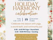 Yoga Room Tahoe, Holiday Harmony: Yoga, Sound Bath + Party