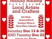MountainGlow Arts, Annual Tahoe City Holiday Markets