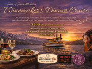 Tahoe City Downtown Association, Winemaker's Dinner & Lake Tahoe Cruise