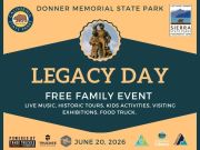 Sierra State Parks Foundation, Legacy Day at Donner Memorial State Park