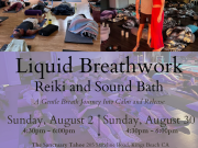 The Sanctuary Tahoe, Liquid Breathwork, Reiki and Sound Bath