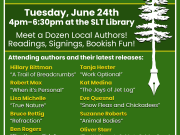 South Lake Tahoe Library, Local Author Showcase at SLT Library