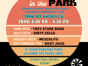 SunSnow Event Company, Music in the Park