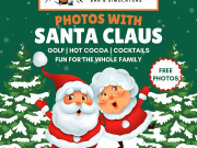 The Golf Lodge Bar & Simulators, Photos with Santa