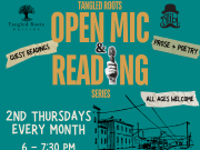 Alibi Ale Works, Tangled Roots Open Mic & Reading Series