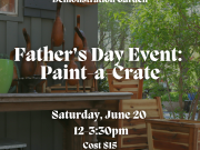 Tahoe Tree Company, Father’s Day Event: Paint a Crate