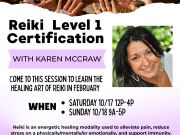 Grassroots Yoga & Fitness Center, Reiki I Certification