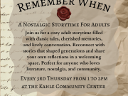 Zephyr Cove Library, Remember When