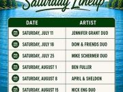 Bowl Incline, Summer Saturdays Live Music