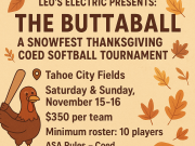 North Lake Tahoe SNOWFEST, Leo's Electric Buttaball Tournament