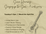 The Alchemy Space Truckee, Sierra Harmony: Singing for the Soul - 8 week series