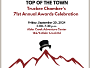Truckee Chamber of Commerce, Top of the Town - Truckee Chamber's 71st Annual Awards Celebration