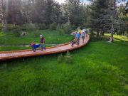 Tahoe Donner, Alder Creek Adventure Center Boardwalk Staining Project