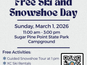 North Lake Tahoe SNOWFEST, Olympic Trails Free Ski Day at Sugar Pine Point State Park
