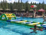 Tahoe Getaways, Wibit Floating Obstacle Course