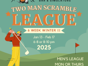 The Golf Lodge Bar & Simulators, Two Man Scramble League