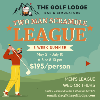 Golf Lodge Bar & Simulators, Two Man Scramble League